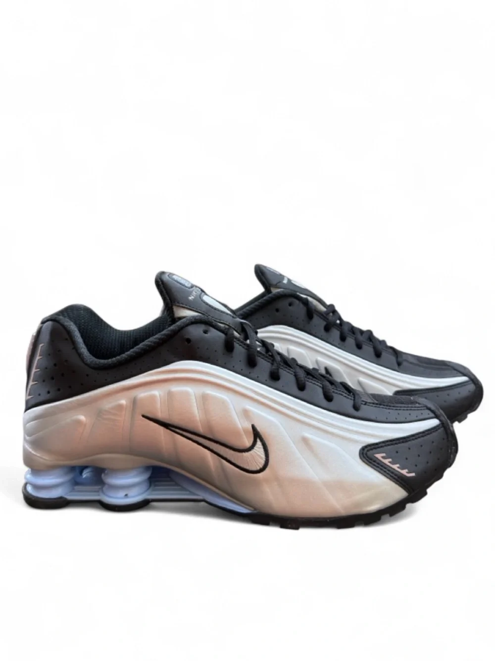 Nike Shox R4 ‘Silver Blue’ Size US Men’s 10/ Women’s 11.5